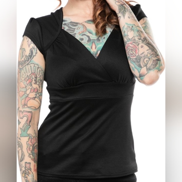 Rock Steady Lush top 🖤 USED CONDITION - Picture 1 of 11